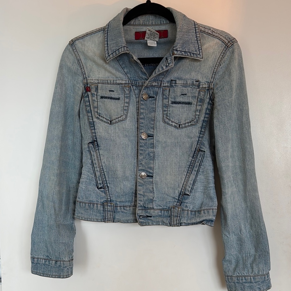 YMI Blue Jean Jacket Cropped Style Classic Design